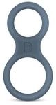 Boners Silicone Cockring and Ballstretcher Hodenstrecker Grau ⌀ 3 cm