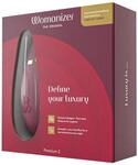Womanizer Premium 2 Druckwellenstimulator Rot 15,5 cm
