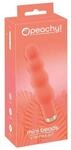 You2Toys Peachy Mini Beads Vibrator Orange 16,5 cm ⌀ 4 cm
