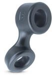 Boners Cockring And Ballstretcher Hodenstrecker Grau ⌀ 2,2 cm