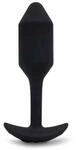 B-Vibe Vibrating Snug Plug Medium Analplug Schwarz ⌀ 3,1 cm