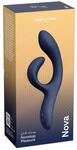 WE-VIBE Nova Vibrator mit Klitorisstimulation Blau 20,5 cm