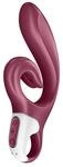 Satisfyer Love Me Red Vibrator mit Klitorisstimulation Rot 27,5 cm