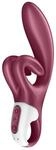 Satisfyer Touch Me Vibrator mit Klitorisstimulation Weinrot 22 cm