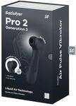 Satisfyer Pro 2 Generation 3 Druckwellen Vibrator Schwarz