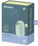 Satisfyer Pro To Go 2 Mint Druckwellen Vibrator T&uuml;rkis