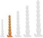 TheAssGasm Plug long Chap Beads M Analplug Orange ⌀ 4,5 cm