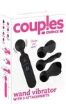 You2Toys Couples Choice Wand Massager Schwarz 21,5 cm ⌀ 5 cm