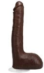 Doc Johnson Ricky Johnson Ultraskyn Cock Dildo Braun 25,7 cm ⌀ 4,8 cm