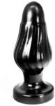 Hung System Corny Anal Plug Schwarz ⌀ 9 cm