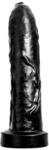 Hung System Uncut Dildo Schwarz 26 cm