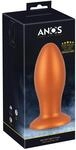 ANOS Big Soft Butt Plug Saugfu&szlig; Schwarz ⌀ 6,4 cm