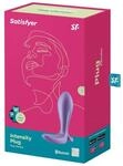 Satisfyer Intensity Plug Analplug Lila &oslash; 3,7 cm