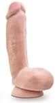Blush Dr. Skin Self Lubricating Dildo Beige 21,5 cm