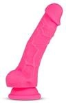 Blush Neo Dual Density Cock With Balls Realistischer Dildo Pink 19 cm