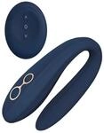 Dream Toys Goddess Collection Ares Paarvibrator Blau 20 cm &oslash; 2,4 cm
