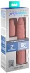 Pipedream FXTE X-tension Light Penish&uuml;lle Beige 20,3 cm ⌀ 4,8 cm