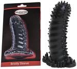 Malesation Bristly Sleeve Penish&uuml;lle Schwarz 14 cm ⌀ 3 cm