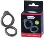 Malesation Force Cock Ball Ring Klitorisreizer Schwarz ⌀ 4,00 cm