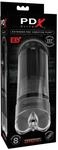 PDX Elite Extender Pro Vibrating Penispumpe Transparent