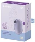 Satisfyer Pro To Go 2 Druckwellen Vibrator Lila