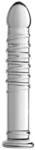XR Brands Master Series Behemoth Ribbed XL Glasdildo Transparent...