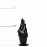 All Black AB13 Analplug Schwarz ⌀ 6 cm