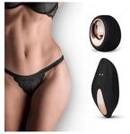 Pantyrebel Vibrating Thong Panties Panty Vibrator Schwarz One Size