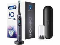 Braun Oral-B iO 8 Elektrische Zahnbürste mit Magnet-Technologie, schwarz-Onyx