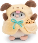 Nici Kuscheltier Set mymochi Hamster Shai mit Keks u. Hundekost&uuml;m in Geschenkbox