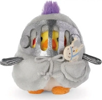 Nici Kuscheltier Set Sittich Chipsy mit Steckenpferd u. Ritterkost&uuml;m in Geschenkbox