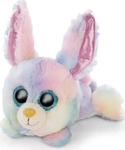 Nici GLUBSCHIS Kuscheltier Hase Rainbow 15cm liegend (46922)