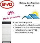 BYD 8678-01, BYD Premium HVM 13.8 ( 5 x 2,76kWh + BCU ) Betreiber PV Anlage (0%