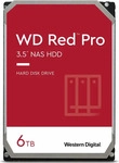 Western Digital WD Red PRO 6TB NAS Desktop Hard Drive Intellipower 6 GBs 128 MB...