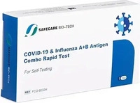 Safecare Bio-Tech Safecare Influenza A+B & Antigen Covid-19 Combo Rapid MHD 12/2027