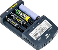 Accupower Accu Power IQ338 Ladeger&auml;te f&uuml;r Li-Ion & Ni-MH Akkus