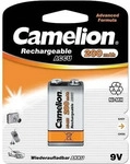 Camelion- 9V Block 200mAh Rechargeable NiMH 8.4V Akku - 1er Packung