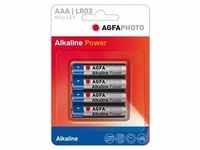 AGFAPHOTO Alkaline Power Micro AAA LR03 in 4er-Blister