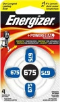 Energizer H&ouml;rger&auml;tebatterie Nr. 675 Turn & Lock - in 4er Blister
