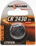 Ansmann Lithium-Knopfzelle CR2430, 3 V, 1er- Packung