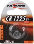 Ansmann Lithium-Knopfzelle CR1225, 3 V, 1er- Packung