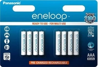 Panasonic - AAA Micro Eneloop 800mAh 4MCCE NiMH 1.2V Akku - 8ter Packung