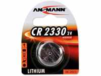 Ansmann Lithium-Knopfzelle CR2330, 3 V, 1er- Packung