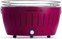 Lotus LotusGrill G435 Holzkohle Tischgrill pflaumenlila XL