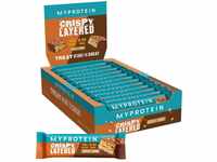 MyProtein Crispy Layered Bar - 12 x 58 g White Chocolate Peanut, Grundpreis:...