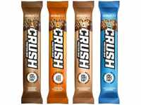 BioTech USA Crush Bar - 12 x 64 g Schokolade-Erdnussbutter, Grundpreis: &euro;...
