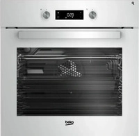 Beko Einbau-Backofen BBIM14300WMS Teleskopauszug SteamShine wei&szlig;