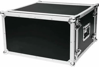 ROADINGER Effektrack CO DD, 6HE, 38cm tief, schwarz