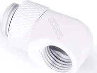 Alphacool Eiszapfen L-Verbinder drehbar G1/4 AG auf G1/4 IG - White