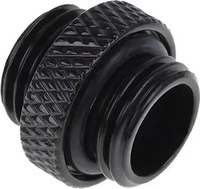 Alphacool Eiszapfen Doppelnippel G1/4 AG auf G1/4 AG - Deep Black